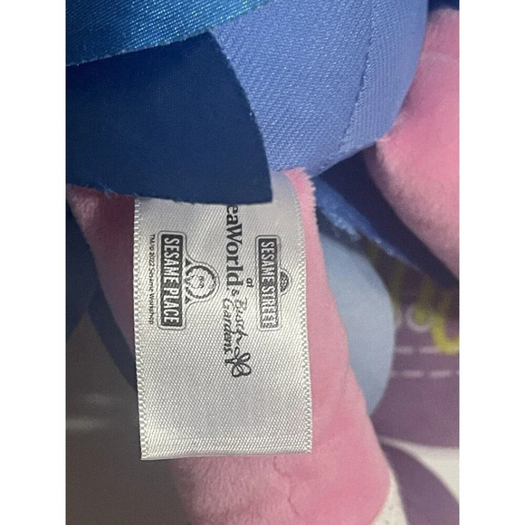 Flower ABBY CADABBY Pink Plush Sesame Street Place 13” Stuffed Toy RARE - Picture 8 of 16